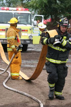 Labor Day fire at recycle center