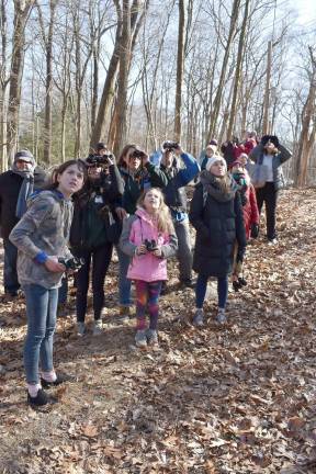 A group of citizen scientists counts birds Saturday, Feb. 18 at the New Weis Center for Education, Arts &amp; Recreation in Ringwood.
