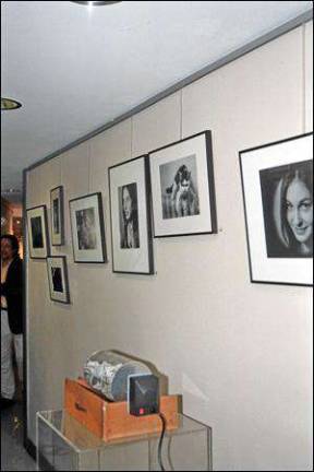 Student art exhibited at college