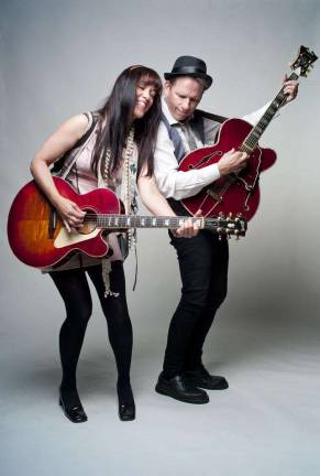 Maura and Pete Kennedy will bring their vibrant style to Music at the Mission Saturday, Feb. 16.