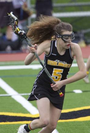Senior Nicolette Rich is the high scorer for the Highlanders this year - and last year in their inaugural season.