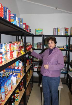 Roberta Cevasco, director of the St. Joseph Cares Food Pantry in West Milford.