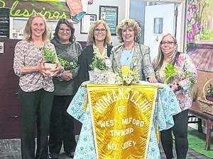 <b>From left, Jenn Metcalf, recording/corresponding secretary; Barbara Tirado, Civic Engagement &amp; Outreach; Dianna Varga, Vice President; Tina Ree, President; and Rachel Yzquierdo, Treasurer. All positions were voted on by the membership. </b>