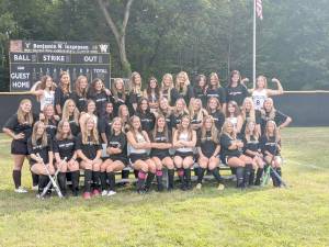 The West Milford Highland field hockey team.