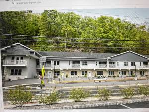 Lakeside Village is a recently built townhouse complex at 165 Lakeside Road, Hewitt. The property previously held a motel and restaurant built in 1959. (Photo courtesy of Michael D’Agostino)
