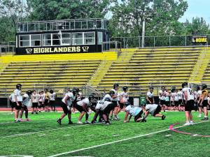 The West Milford High School football team has been in practice preparing for the upcoming season.