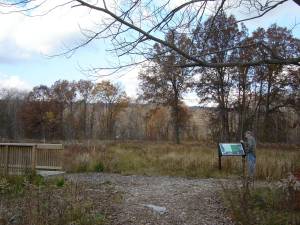 Photo by Ann Genader Sections of the Wallisch property are isolated from the main house/barn and Lincoln Ave., good sites for a solar farm.