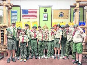Troop 44B honors scouts at Court of Honor ceremony