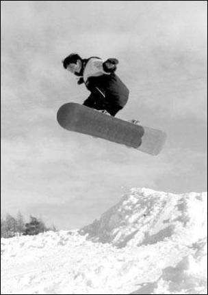 Females-only snowboard lessons at the mountain