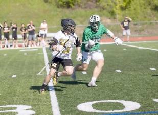 Ashton Stymacks, a senior, plays boy’s lacrosse for West Milford High School.