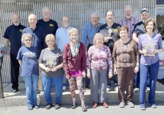 These are the members of the The Young Hearts Bowling League. Photo provided by the West Milford Senior Recreation Department.