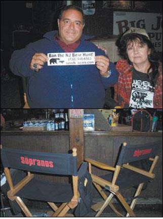 “The Sopranos” film an episode at a bar in West Milford