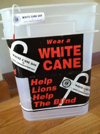 Support the Lions Club during White Cane Days