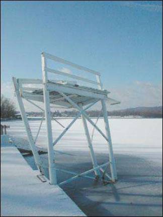 No diving