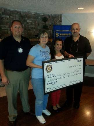 Nicole Haarklau receives Cletus Garner Memorial Scholarship