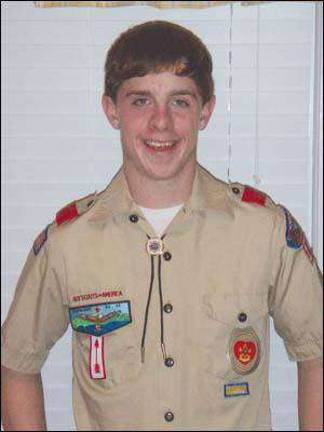 Brendan O'Leary achieves his Eagle Scout rank