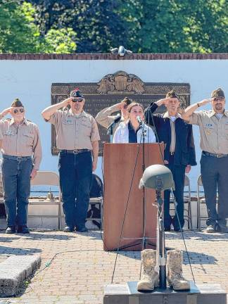 Photos: Memorial Day service and parade