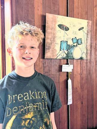 Owen Kendig, 13, of Bloomingdale won third place.