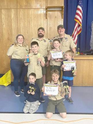 Maple Road Cub Scouts held their annual Pinewood Derby.