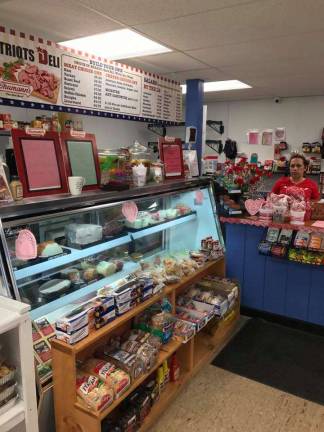 It's red, white and blue at Patriots Deli
