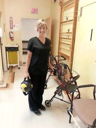 A new physical therapist at Milford Manor
