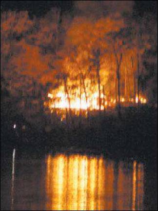 Home completely destroyed by fire