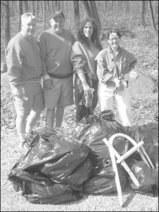 Earth Day cleanup