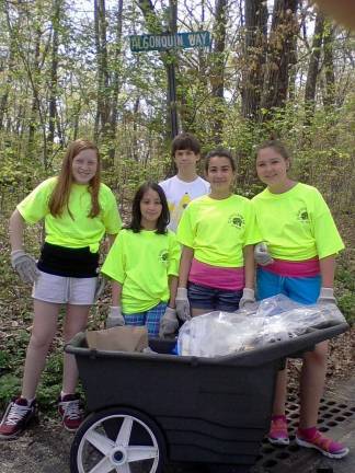 Tons recycled at Beautification Day