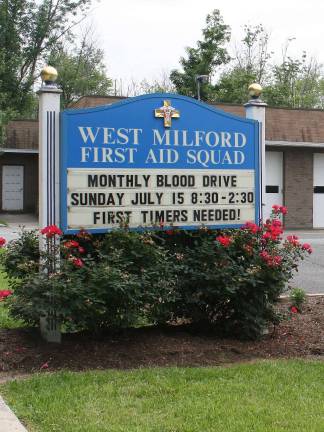 Donate blood this Sunday