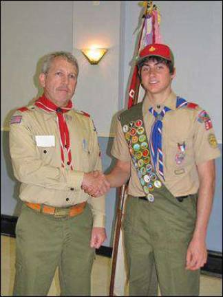 Berardi attains Eagle rank