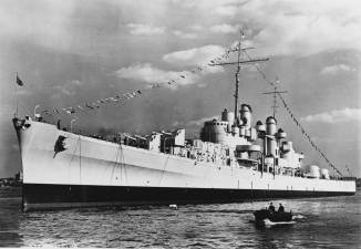 AP file photoThe USS Juneau was sunk in WW II with a West Milford resident on board. It has been found at the bottom of the Pacific.