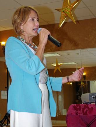State Senator and gubernatorial candidate Barbara Buono.