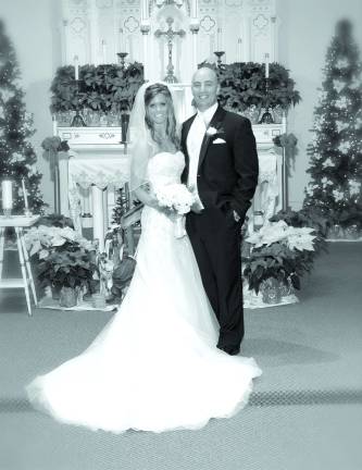 Ashley Caprio and David Osborne are wed
