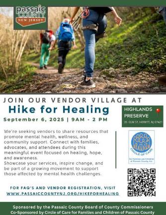 Hike for Healing will be Saturday