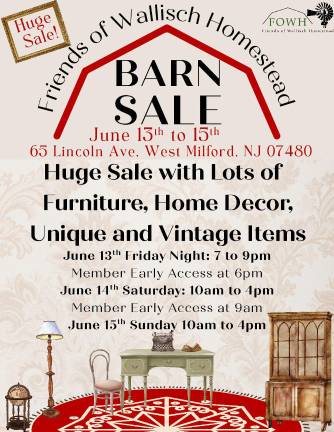 Barn sale this weekend