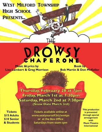 West Milford High School presents The Drowsy Chaperone