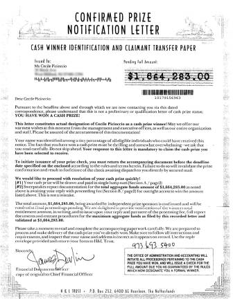 Beware of scams