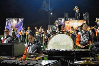 The West Milford High School Highlander Marching Band performs at the fourth annual Highlander Marching Classic on Saturday, Oct. 4. (Photos by Rich Adamonis)