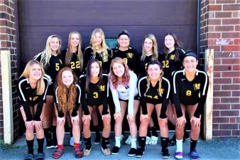 The 2019 West Milford Girls' Volleyball Team.