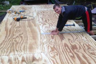 Boy Scout Connor Partington is building an equipment shed for the Highlander Marching Band. He is reaching out to the community for help buying lumber and other materials.