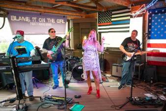Blame It On The Girl will perform Saturday night at J&amp;S Roadhouse. (Photo courtesy of Blame It On The Girl)
