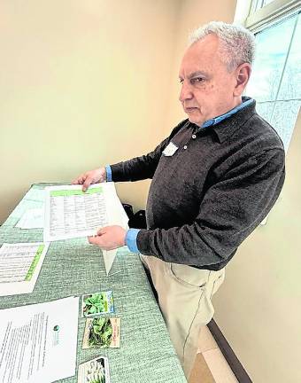 Jim Segal of West Milford, from Nature Connection, Apple Acres and the Wallisch Homestead.