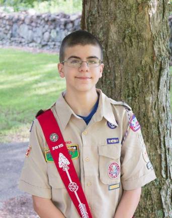 Residents of the memory care unit at the Chelsea at Bald Eagle liked the wheelchair-accessible garden created by New Eagle Scout Shane Fondaco that they formed a garden club. Photo provided