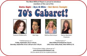 ‘70s Cabaret’ will be presented today