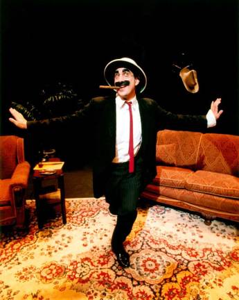 Photo Credit, Connor Stratton Frank Ferrante in An Evening with Groucho.