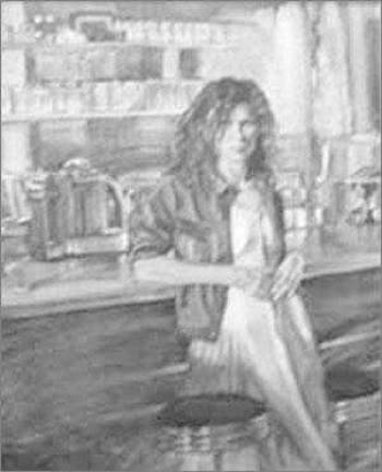 Paintings by Laurie Harden on display at Drue-Chryst Gallery