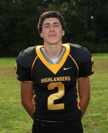 Football Player of the Game is Corey Curran