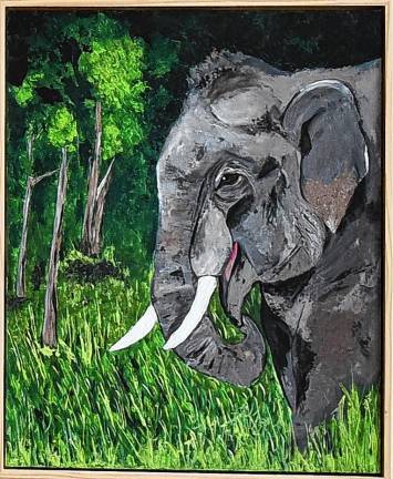 SS2 On a recent visit to Malaysia, artist Sue Siva saw elephants being abused, even killed by farmers and developers.
