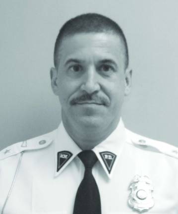 In the kitchen with Police Chief Timothy Storbeck