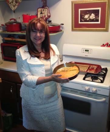 In the kitchen with CarlLa Horton